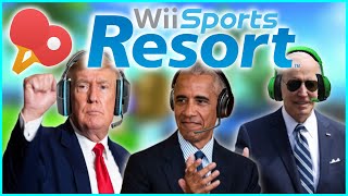 US Presidents Play Wii Sports Table Tennis