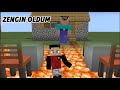 ARKADAŞIMIN EVİNİN ALTINA HAMBURGERCİ AÇTIM! 😀 - Minecraft