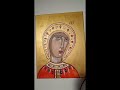 Mother of God according to St. Luke. Autor of replika is MArt