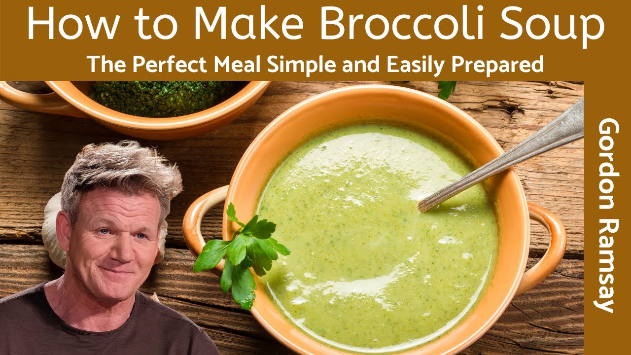 Broccoli Soup Best Ever Homemade aged Fashioned (simple Recipe ...