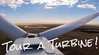 Tour A (Wind) Turbine - #RoundIsAShape  (U.S. Department of Energy) GoPro