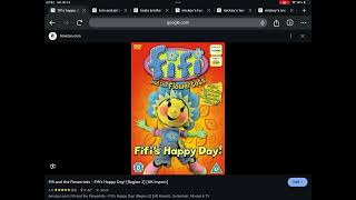 Happy Late 17Th Anniversary To Fifi And The Flowertots Fifis Happy Day 2007