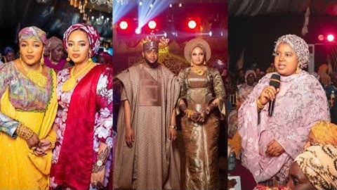 Wedding of Hon Sanusi Lawal Daura and Hafsat Barkiya