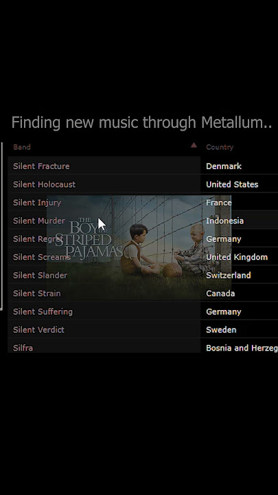 Repetitive Band Names Be Like....  #metal