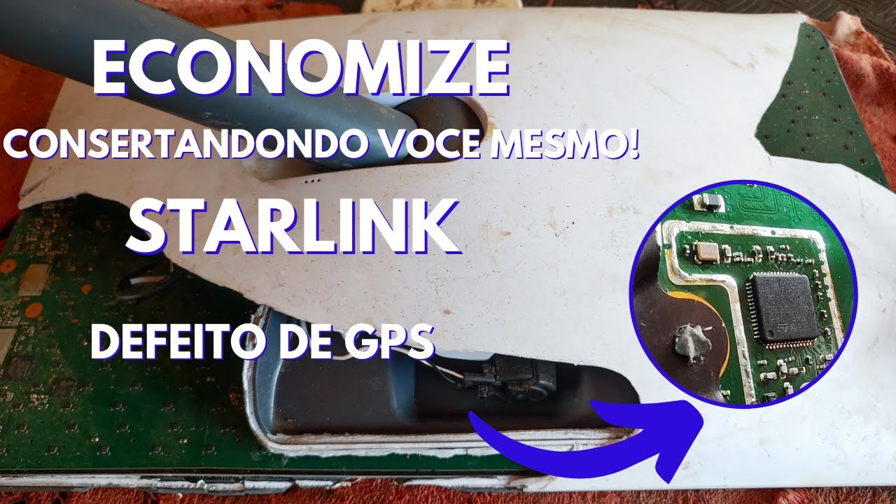 STARLINK V2 ERRO DE GPS, CONSERTE VOCE MESMO!