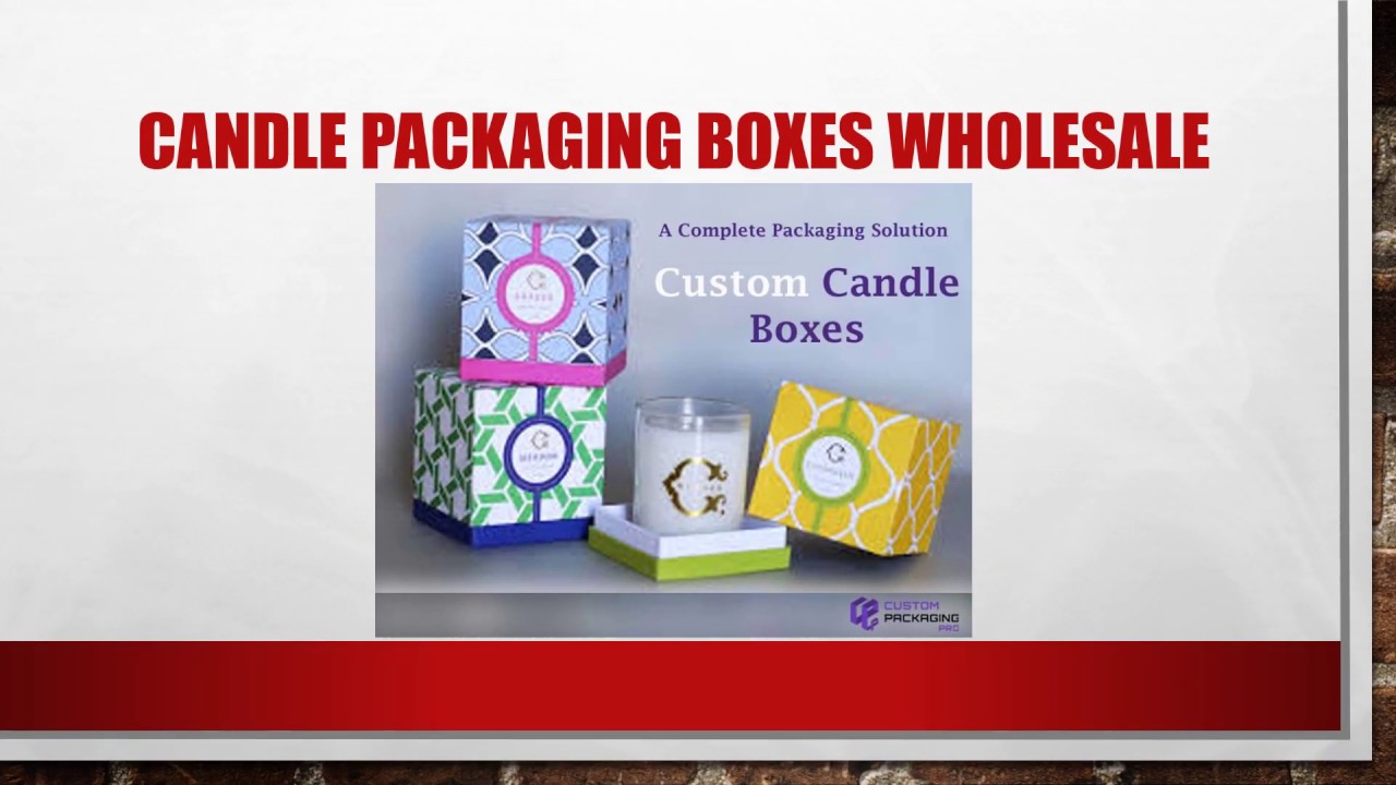 Custom Candle Boxes | Wholesale Candle Packaging Boxes | Custom Packaging Pro