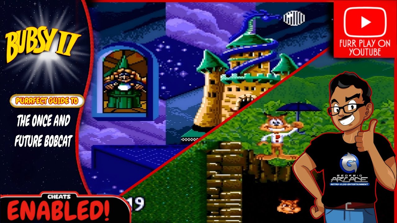 Bubsy In: The Purrfect Collection - How To Complete Once And The Future Bobcat