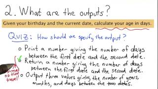 What Are the Outputs - Intro to Computer Science