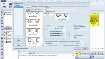 Wall Types included in DeepXcav