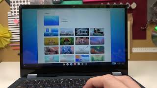 Lenovo Chromebook - How To Change Wallpaper screenshot 5