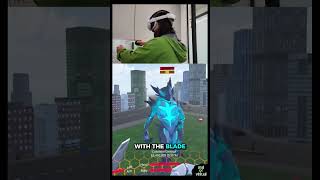Kaiju Battle Simulator I FEELL THE POWER.. at first  #virtualreality #metaquest #vrgaming
