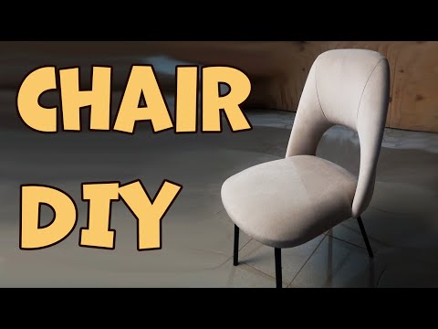 Сделать этот стул с фигурной спинкой своими руками оказалось проще, чем я думал.