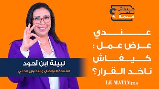 Kifach Nelka Khadma- كيفاش نلقى خدمة: Les bons réflexes avant de répondre à une proposition d’emploi