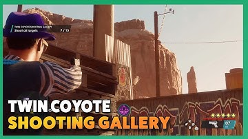 Twin Coyote Shooting Gallery in Saints Row