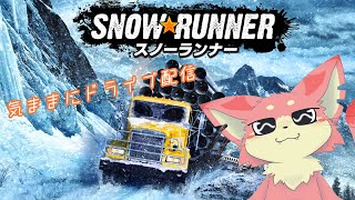 【スノラン】突然のドライブ配信！【ケモV】
