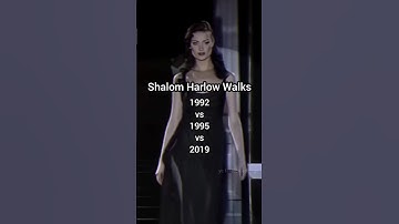 Shalom Harlow Walks #fashion #fashionshow #model #modeling #runway #runwayshow #runwaymodel