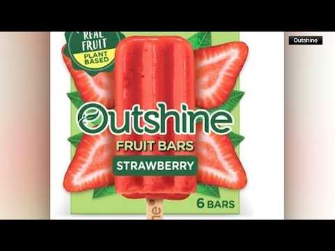 Outshine frozen fruit bars recalled