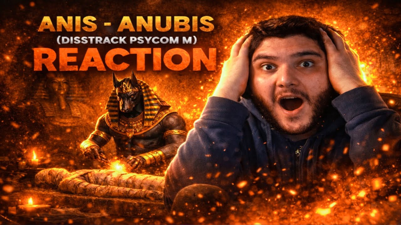Anis - Anubis ( DISS TRACK PSYCO M )  REACTION 🇹🇳🇩🇿 😱🔥😱