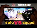 23 kills 💪 Best solo vs squad Handcam 🔥gameplay 99% Headshot Rate⚡in free fire
