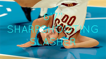 BEST CONTACT DUNKING POINT GUARD BUILD IN NBA 2K18 // 6’7” SHARPSHOOTING SLASHER TEST BUILD 68 OVR