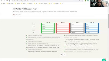 How to Complete a Zebra Puzzle