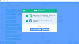 Lego® Boost and Scratch connection problem
