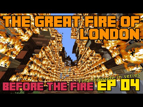 Video: The Great Fire Of London - Dicipta Semula Di Minecraft