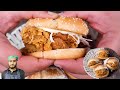 Zinger burger kfc style at home  how to cut chicken piece for burger