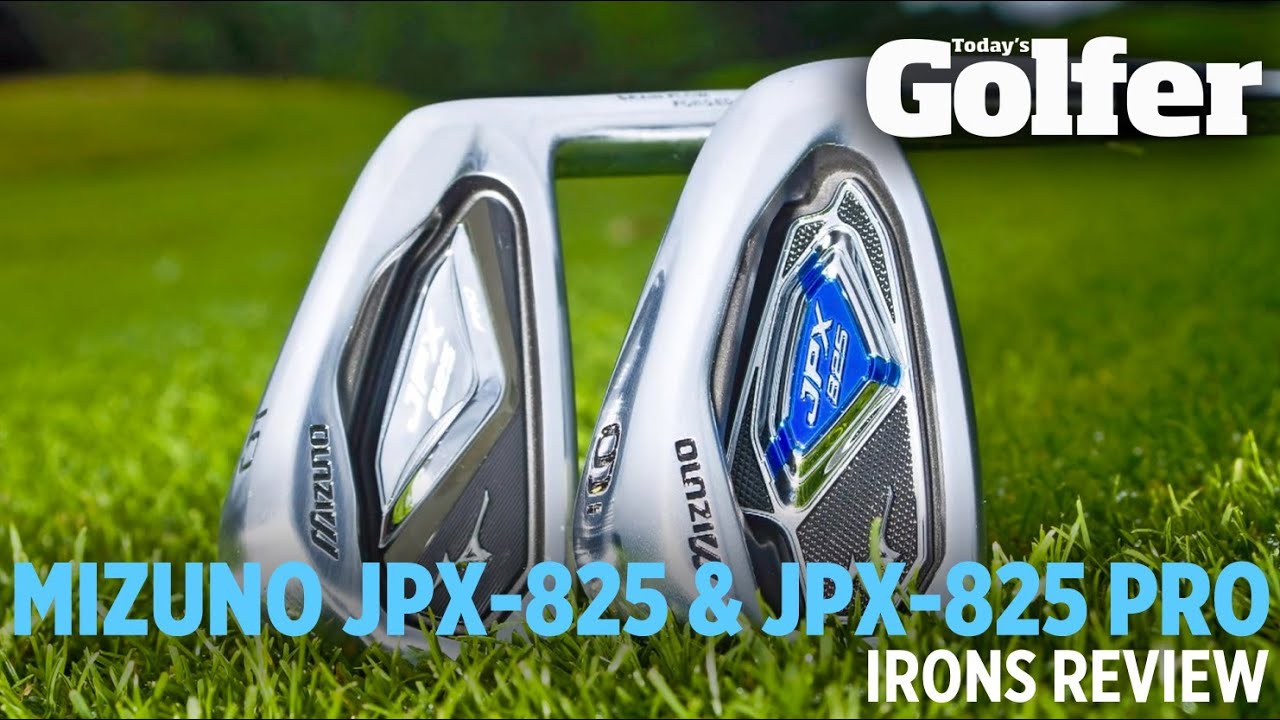 Mizuno JPX-825 and JPX-825 Pro Irons - First Look - Today's Golfer - YouTube