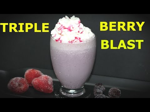 triple-berry-blast-|-healthy-breakfast-smoothie-|ramadan-special-|-iftar-recipe