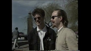 Intervju med Norman Graveney & Professor Badd från The Montellas (Stockholm, 1988-05-11)