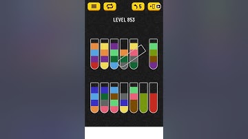 【Water Sort Puzzle】 Level 853
