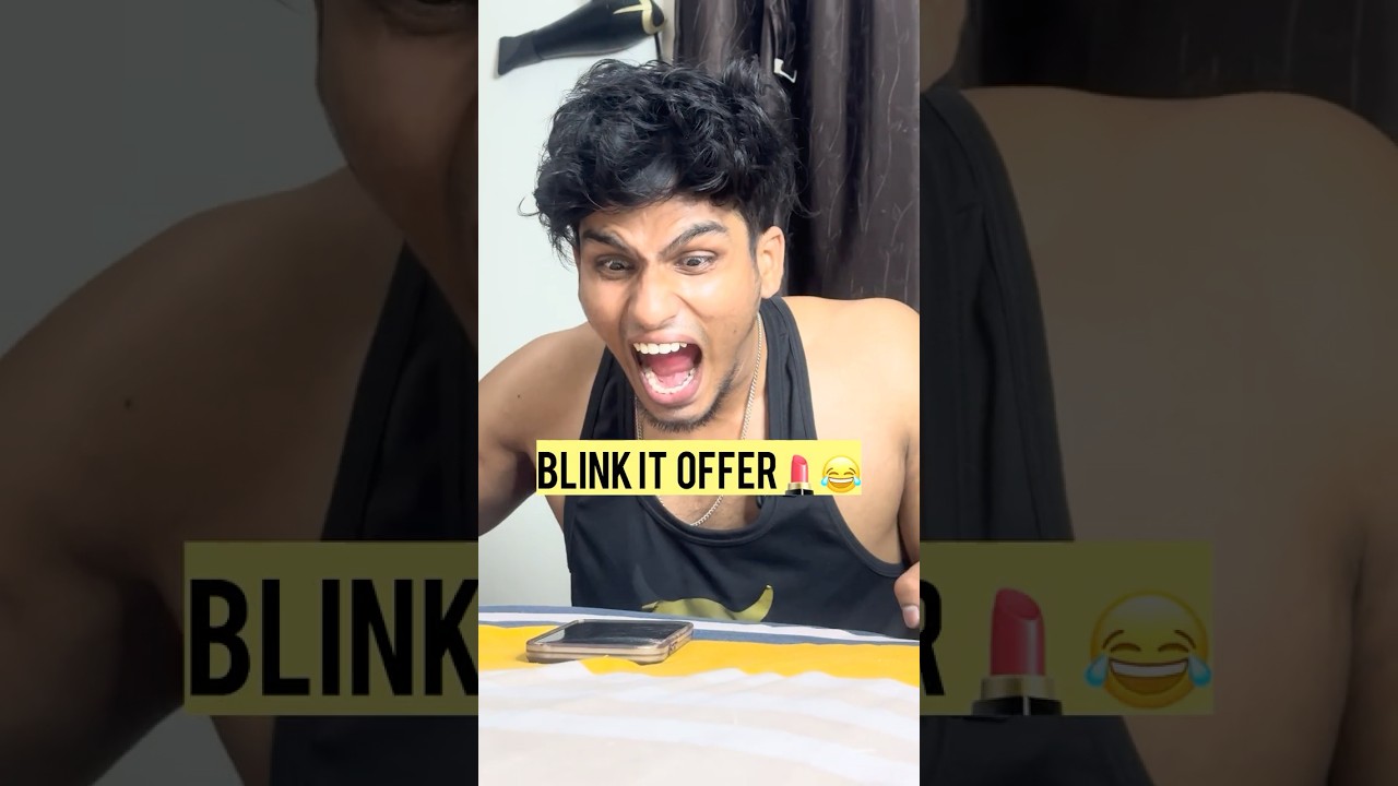 Blinkit Ice Cream ஆஃபருக்கு தங்கச்சியையே கத்த வச்சுட்டான்!🍦😂 #Relatable #BlinkitOffer #ShortsTamil