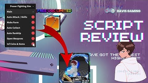 Roblox Script (Power Fighting) Op Script / FREE UGC LIMITED