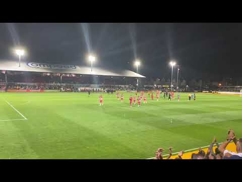 Southampton fans celebrate