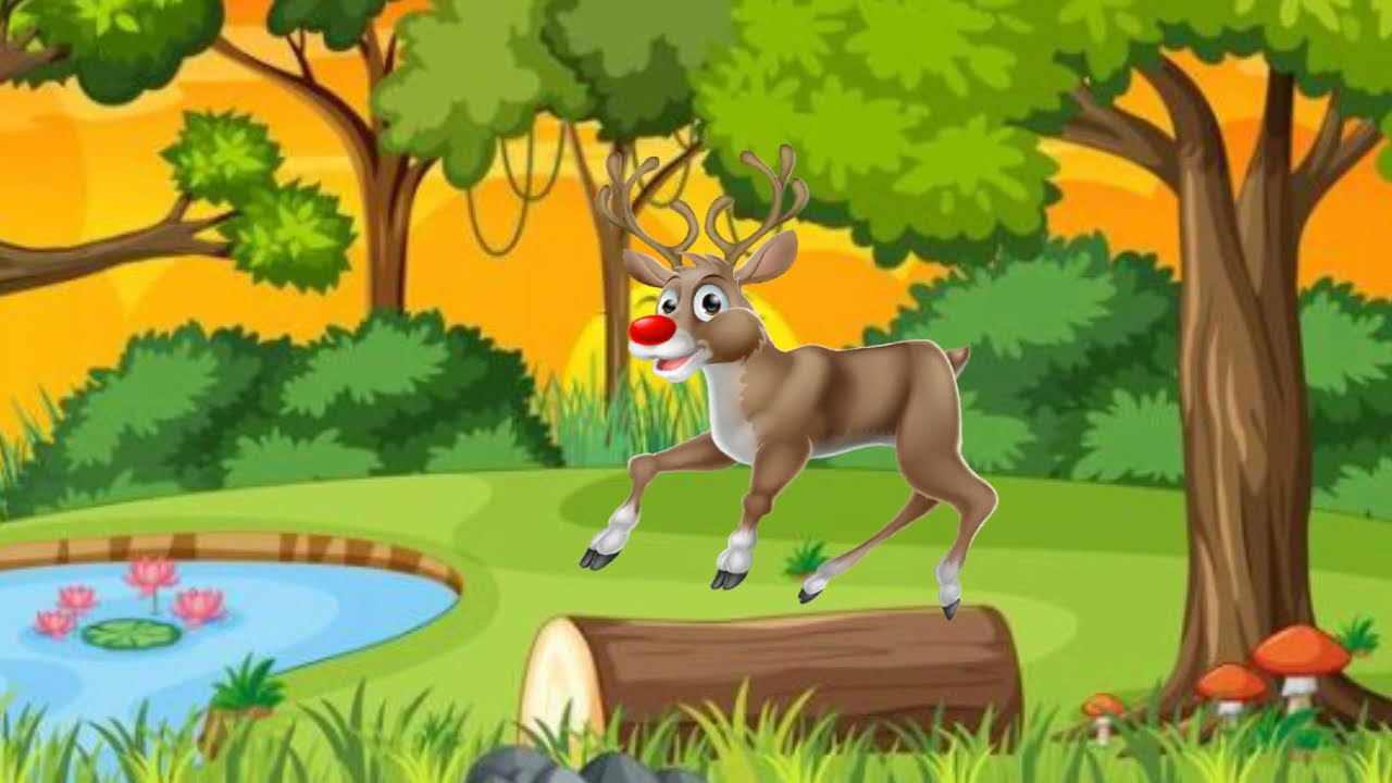 Lion and the deer |Children Stories | Moral Stories | Bedtime Stories |  English Fairy Tales 2021 - YouTube