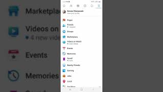 How to change Facebook password in Facebook's android application. screenshot 5