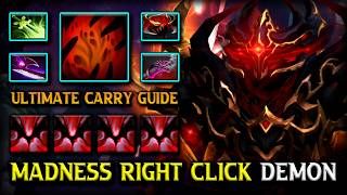 ULTIMATE CARRY GUIDE SHADOW FIEND With Madness Right Click ABSOLUTELY Can't be Stopped 7.41d DotA 2