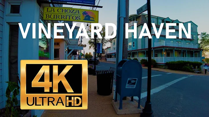 Main Street Vineyard Haven, Martha's Vineyard  Walking Tour MVVACATION.com [4K]