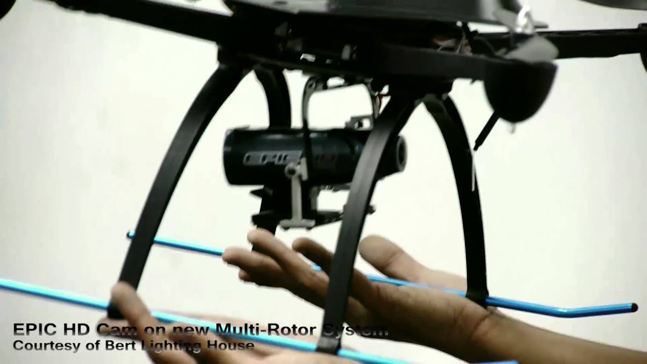 New Quad testing with Camera Gimbal for Sports Cam