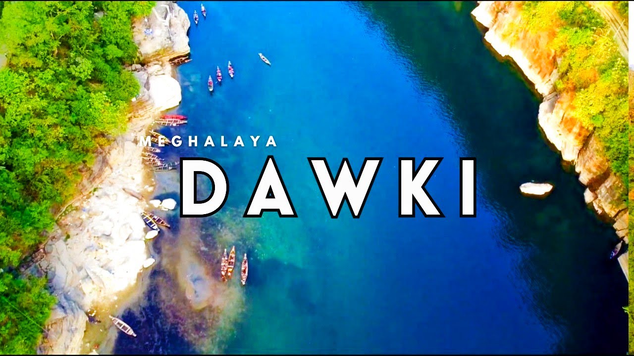 DAWKI RIVER DRONE VIEW 4K