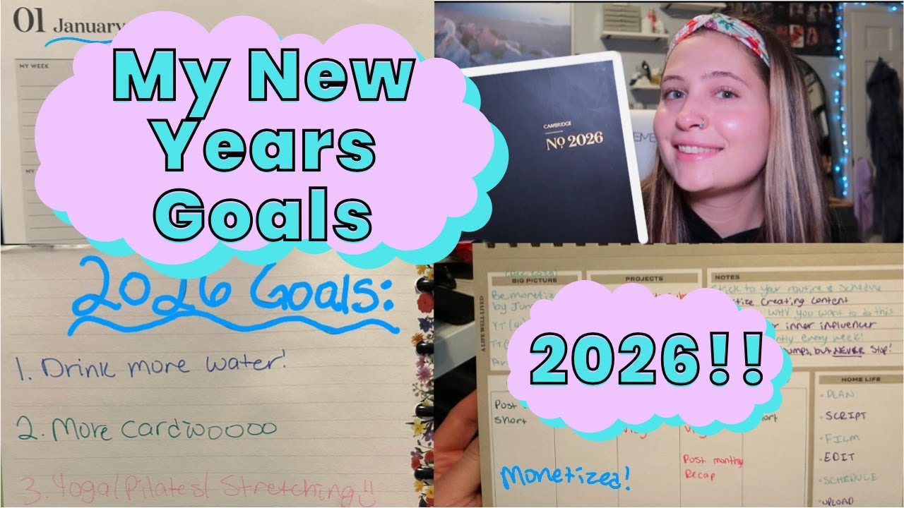 Here's My 2026 Goals & How I'm Achieving Them!