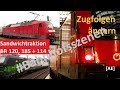 AE Bahnhofsszenen No 3 - Mai + Juni  2019 Zugfolge ändern, Sandwichtraktion BR 120