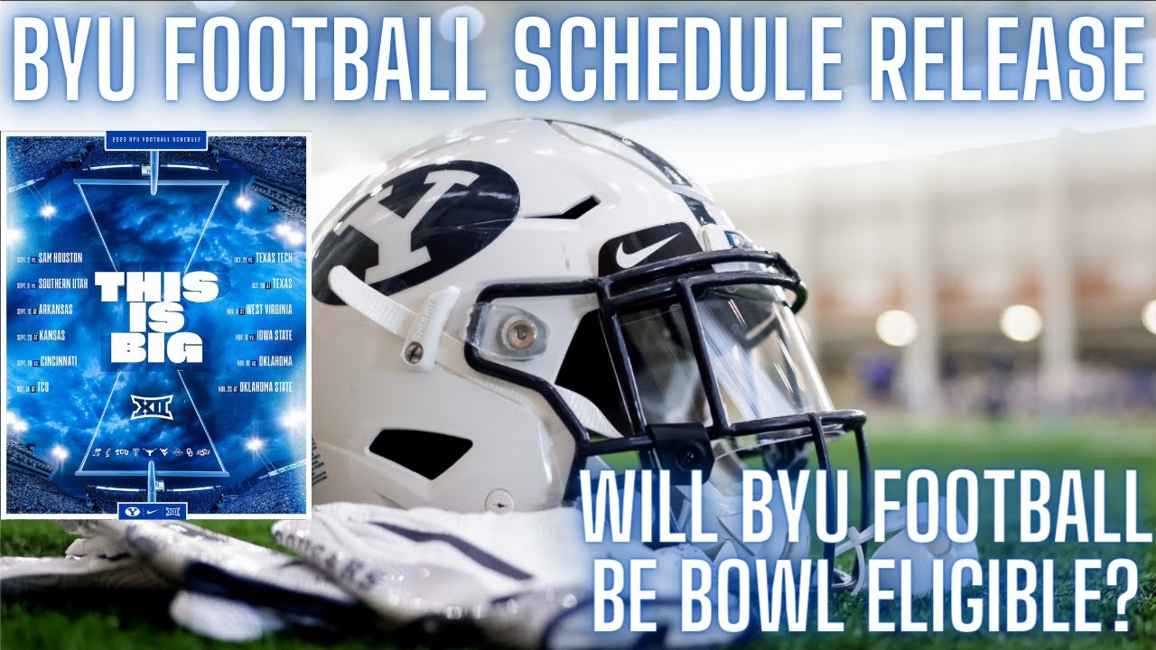 BYU Football Schedule Released! BIG XII Play Is Here! Win Big Sports