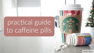 Caffeine Pills | How to Study Better without Coffee