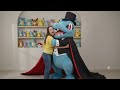 Dapper Caped Totodile Mascot Hug (Pokemon Costumed Character)