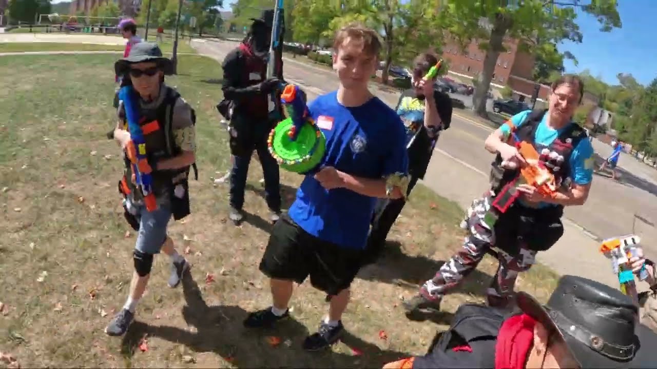 Bobcat Blasters (Athens) HvZ 09/23/23 - Stranger Things! Saturday Mission 1 (Dart Zone Max Outlaw)