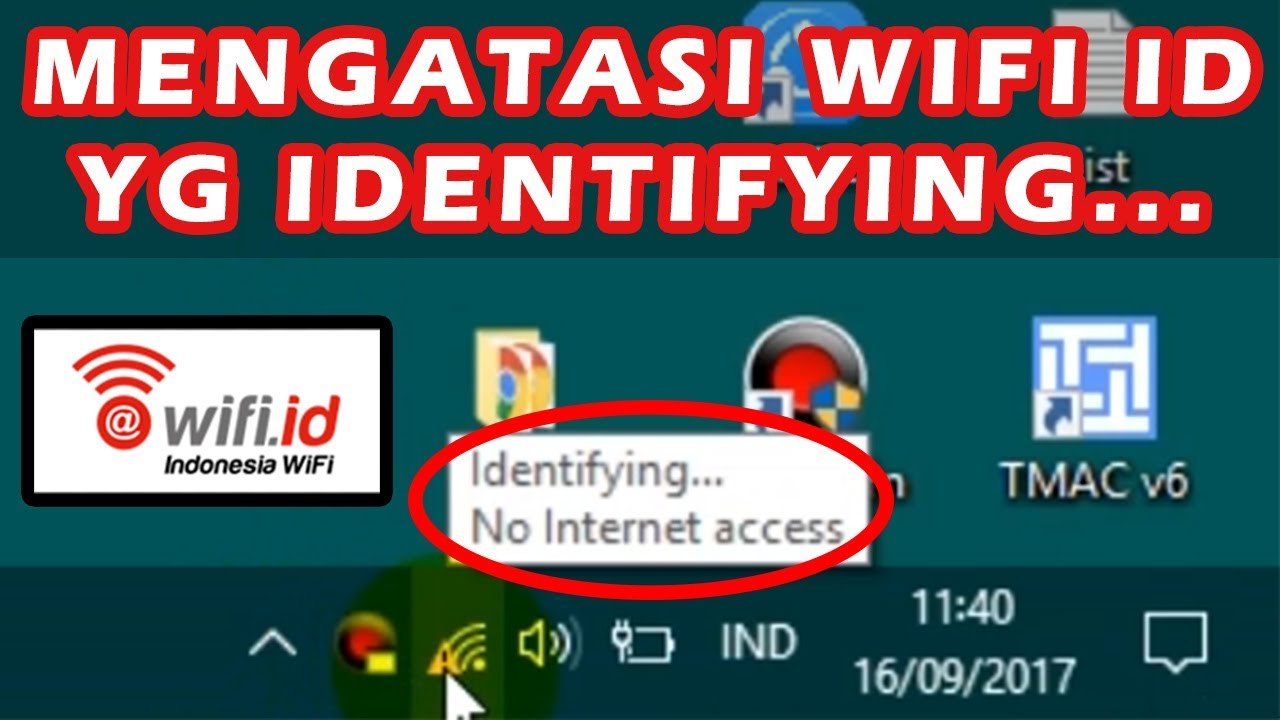 TUTORIAL CARA MENGATASI WIFI ID IDENTIFYING DENGAN MUDAH 100 WORK