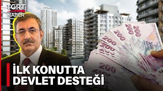 Cumhurbaşkanı Yardımcısı Cevdet Yılmaz'dan Ev Alacaklara Müjde: Konutta Devlet Desteği - TGRT Haber Resimi