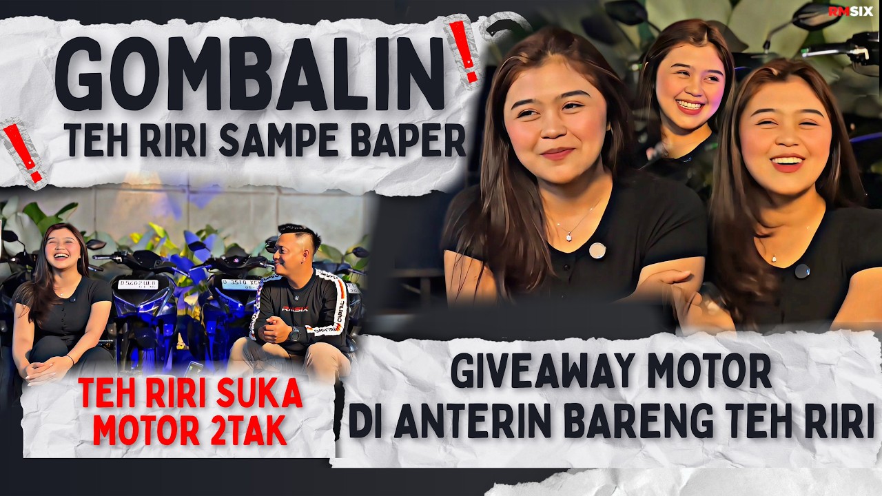 GOMBALIN TEH RIRI SAMPE BAPER‼️ GIVEAWAY MOTOR